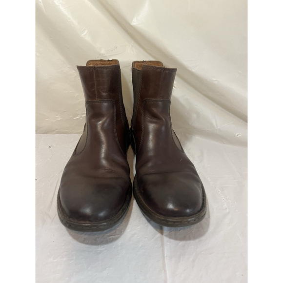 Men's sz 9 Born Hemlock Boots Leather Chelsea Pull On Dress Casual Work - Picture 16 of 16